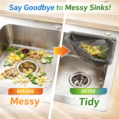 Stop Touching Soggy Scraps: The Ultimate Space-Saving Magnetic Sink Basket