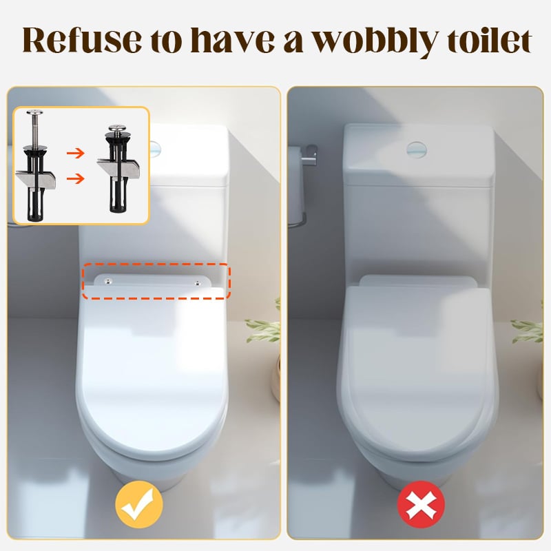 🔥BUY 1 GET 1 FREE 🔥Heavy Duty Toilet Seat Fastener Bolt kit🔥