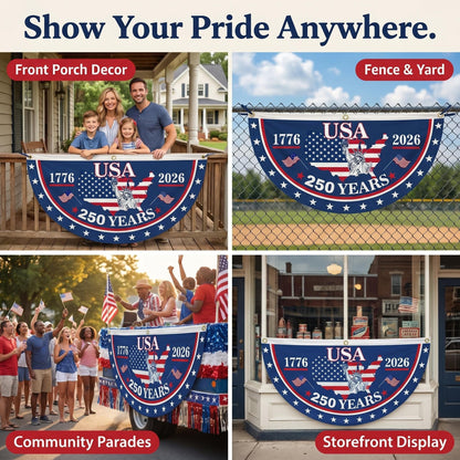 The 1776-2026 Legacy Banner